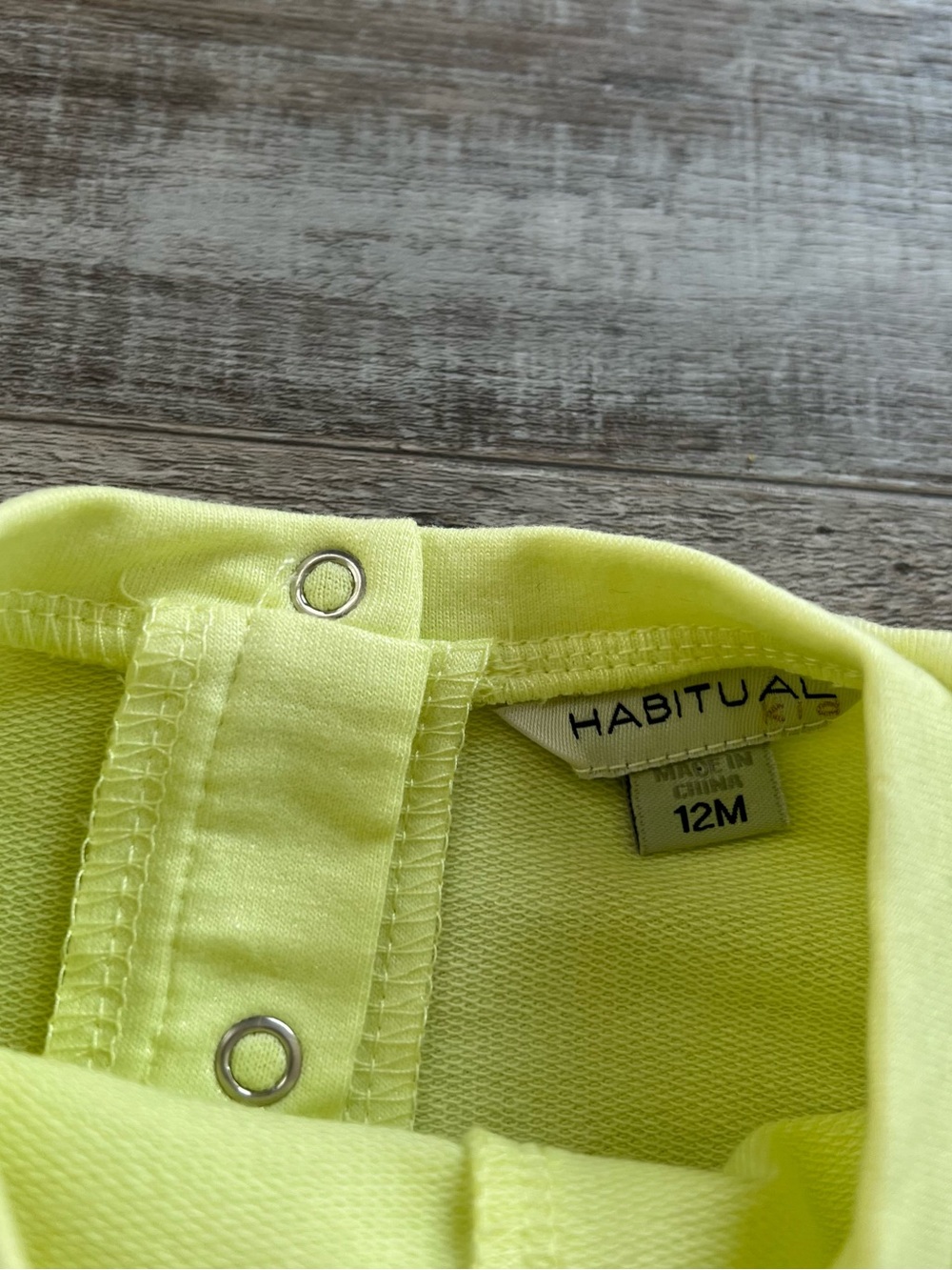 NWT Habitual Kid Neon Green Bubble Dress and Bloomer Set Size 12 Months - Picture 3 of 11